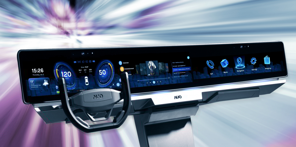 jinnian金年会FIDM Plus 一体化显示方案导入AmLED显示技术并整合多项感测技术，打造沉浸式、互动的座舱体验