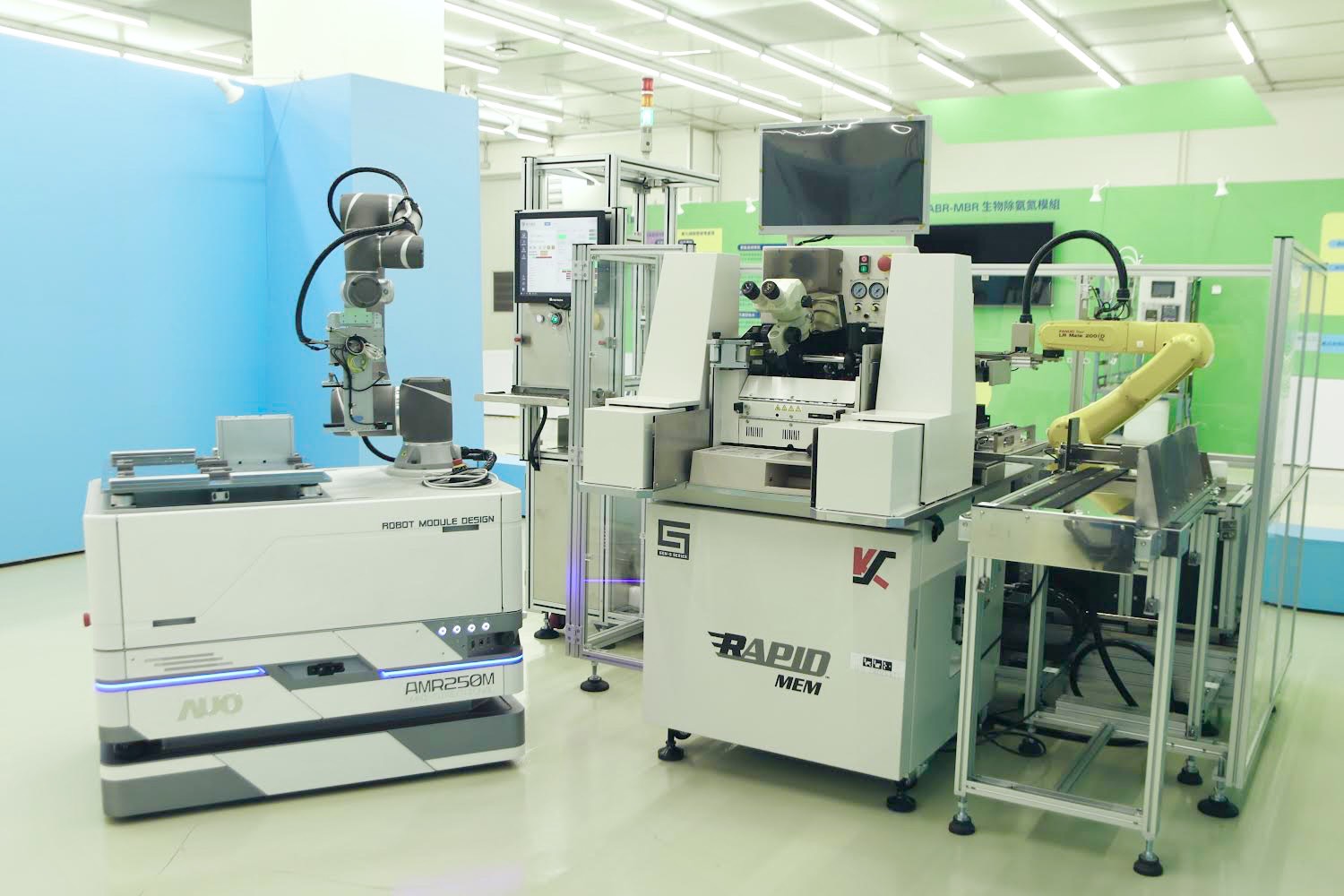 友達數位攜手半導體設備大廠K&S及夥伴樂宇精密，針對半導體封裝場域痛點，提供iAMHS一站式解決方案，創造產能提升至少10%的效益